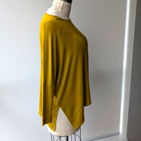 Zara Chartreuse Stretch Top (M) - Picture 4 of 4